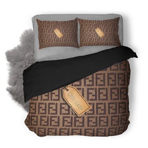 fendi bed comforters|real real fendi bedding.